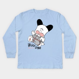 CIAO! SPANK - Hello! Spank Kids Long Sleeve T-Shirt